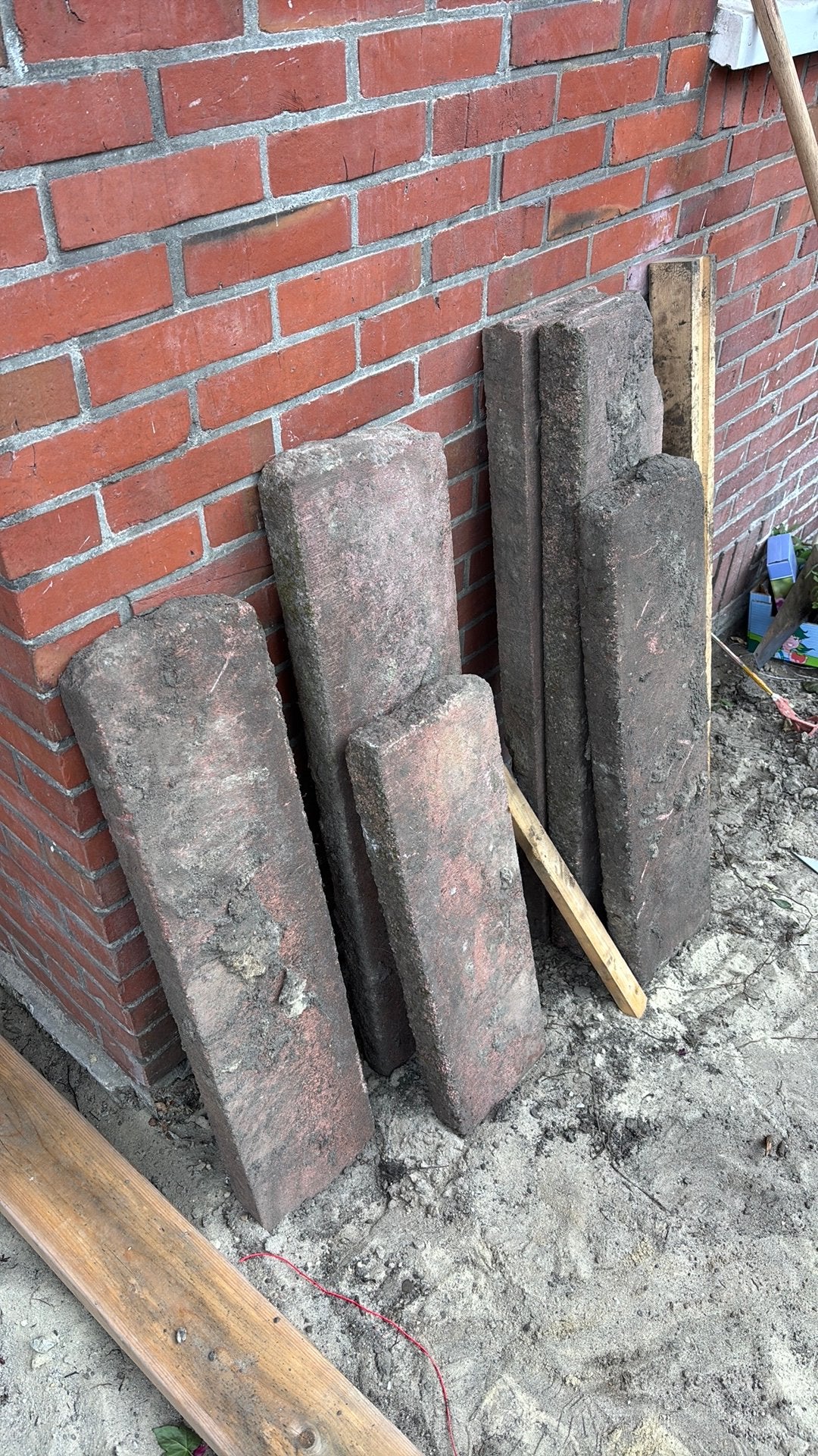 Opsluitbanden tuin gratis, Tuin en Terras, Bielzen en Borders, Ophalen, Zo goed als nieuw, 100 tot 200 cm, Minder dan 25 cm