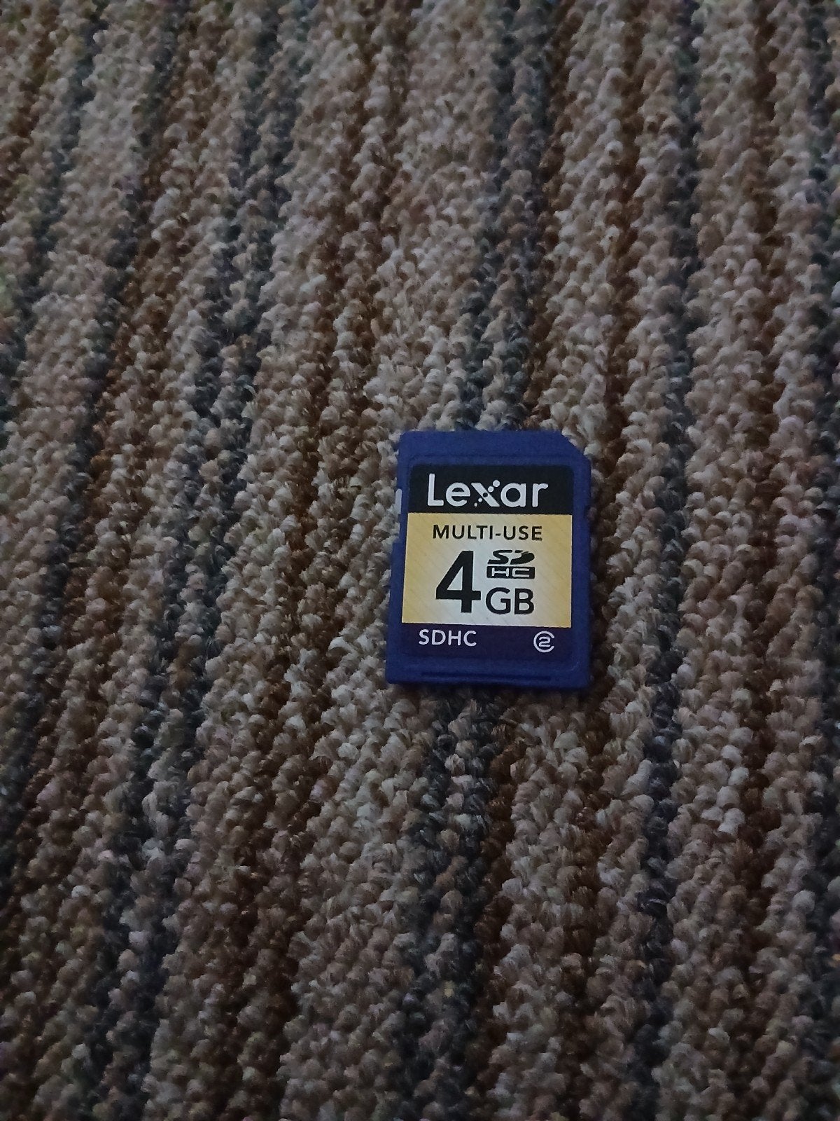 Lexar SDHC Geheugenkaart 4GB - Multi-Use, Audio, Tv en Foto, Gebruikt, Verzenden, Lexar, Fotocamera