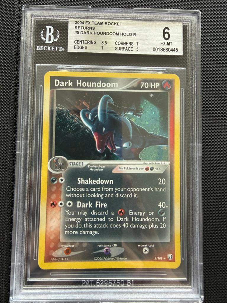 Houndoom 005 TRR BGS 6, Ophalen of Verzenden, Zo goed als nieuw