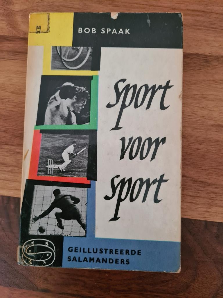 Sport voor sport.                 Bob spaak., Ophalen of Verzenden, Gelezen, Bob spaak, Overige sporten