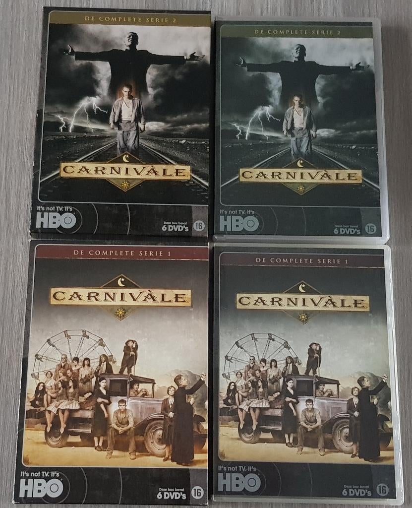 DVD Box Carnivale Seizoen 1+2 Elke Box 6 DVD's [Hor/Thriller, Cd's en Dvd's, Dvd's | Tv en Series, Horror, Vanaf 16 jaar, Boxset