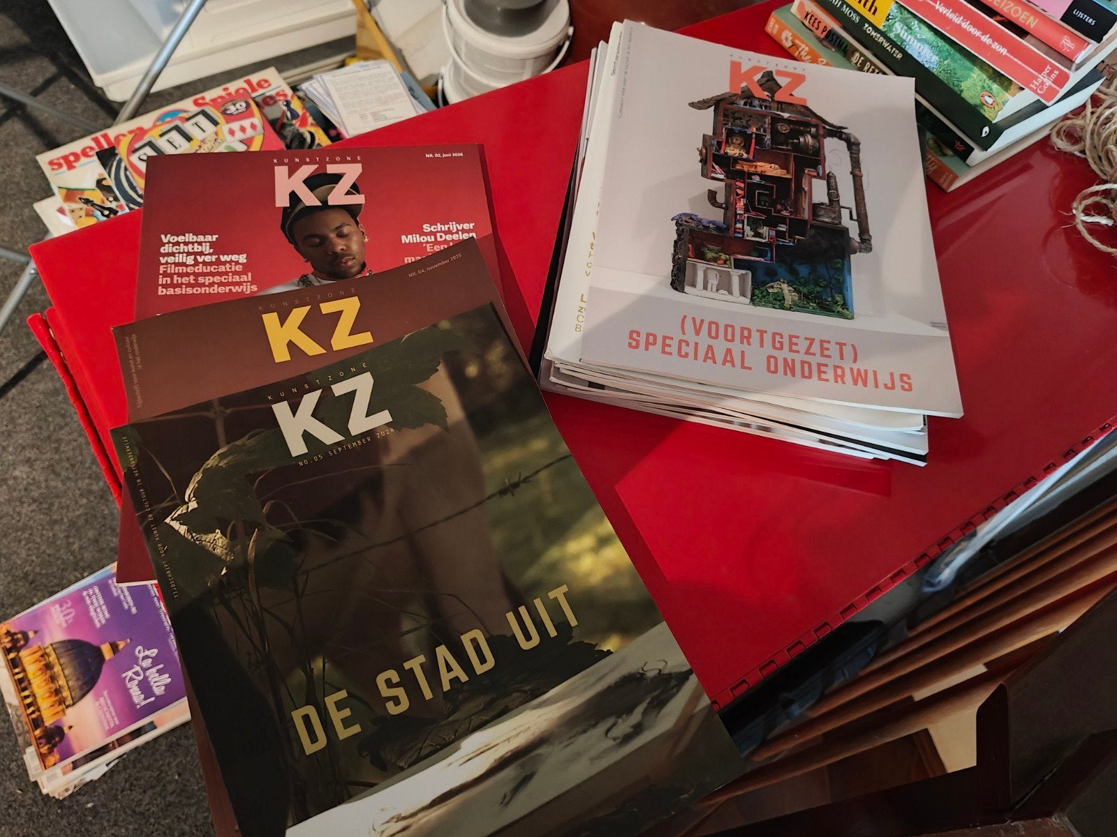 Stapel tijdschriften Kunstzone, Ophalen of Verzenden, 1980 tot heden, Tijdschrift