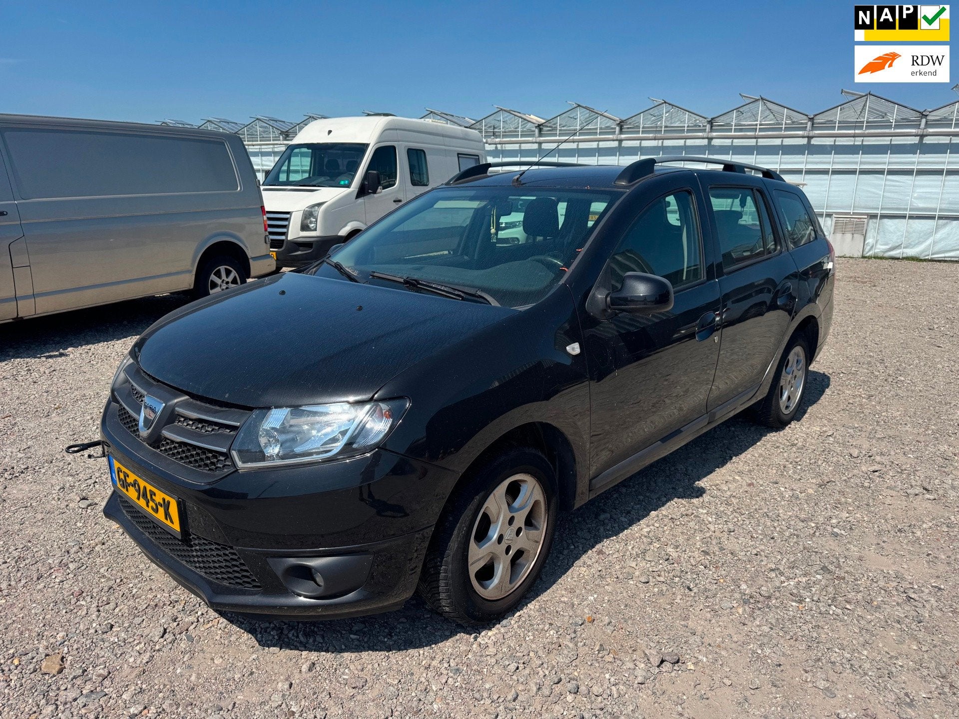 Dacia Logan MCV | 2015 | 0.9 TCe Prestige | APK | Export en, Auto's, Dacia, Voorwielaandrijving, Parkeersensor, Zwart, Origineel Nederlands