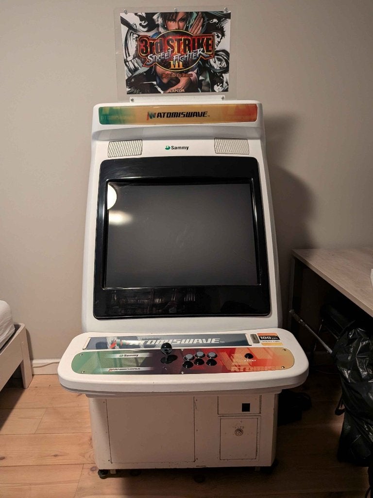 Atomiswave SD Candy Cabinet, Ophalen, Gebruikt