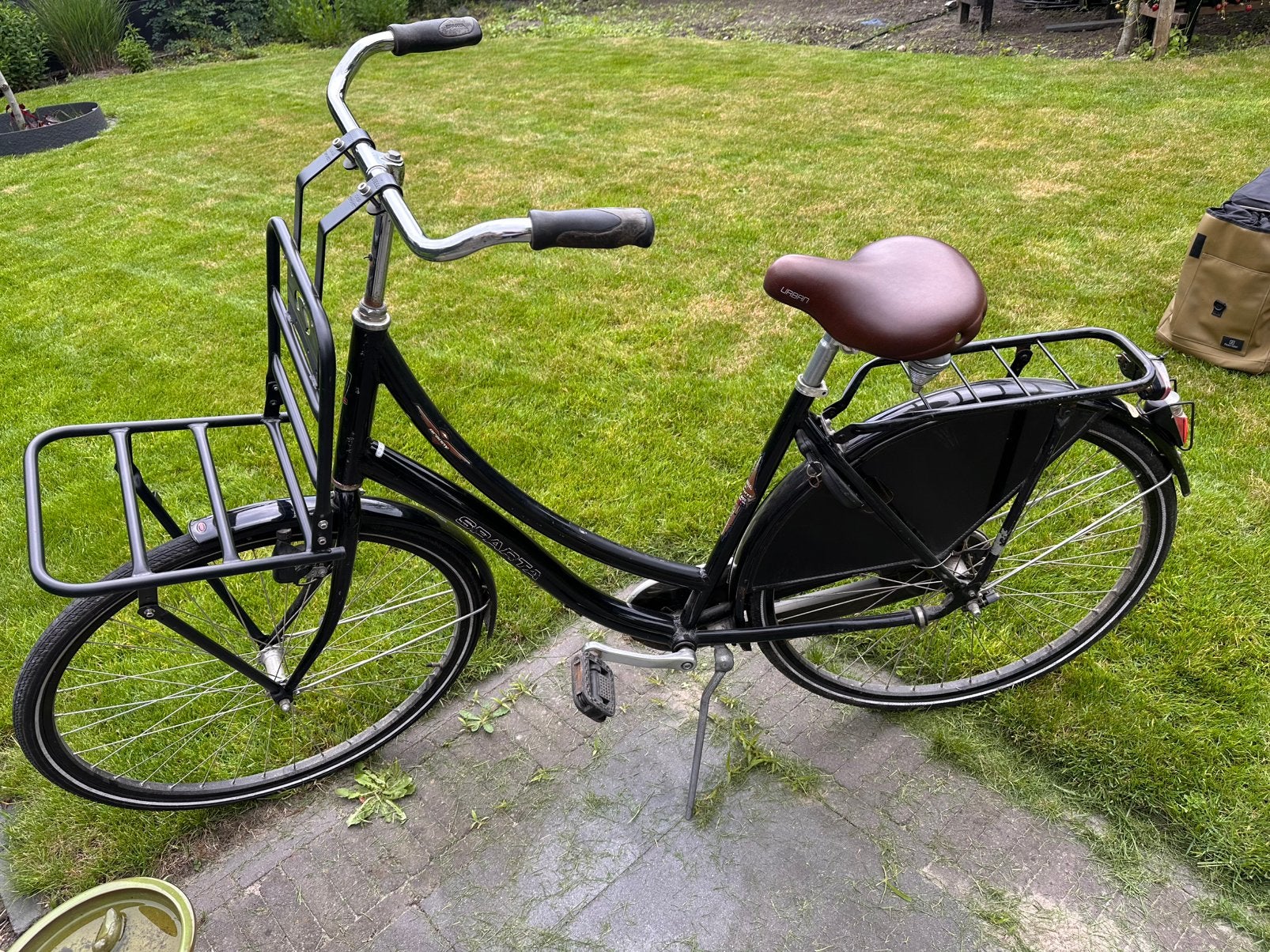 Sparta granny fiets 28’’/53, 53 tot 56 cm, Ophalen, Gebruikt, Terugtraprem