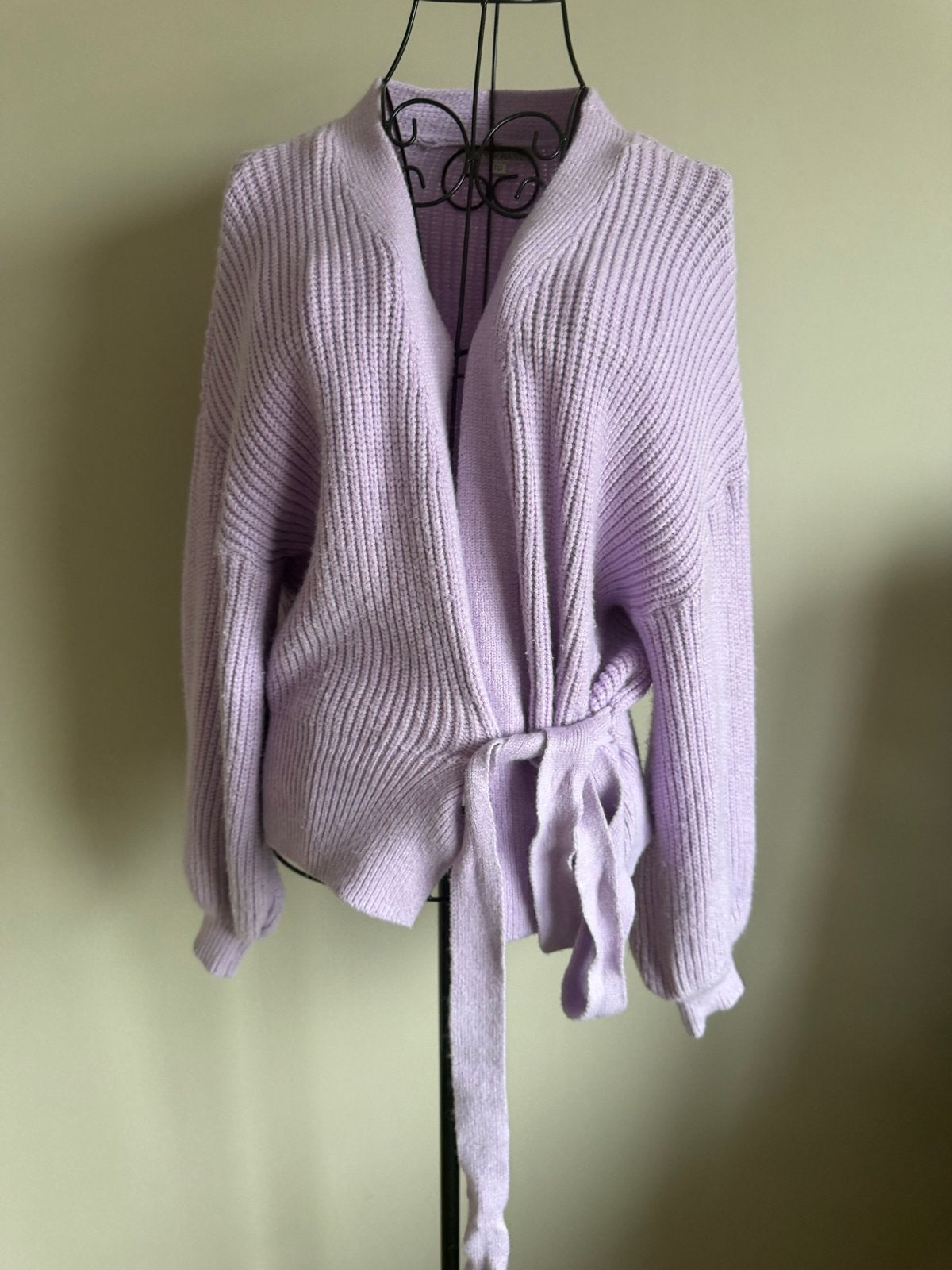 Lila wikkelvest maat XL - Comfortabel en stijlvol, Ophalen of Verzenden, Zo goed als nieuw, Maat 46/48 (XL) of groter, Paars