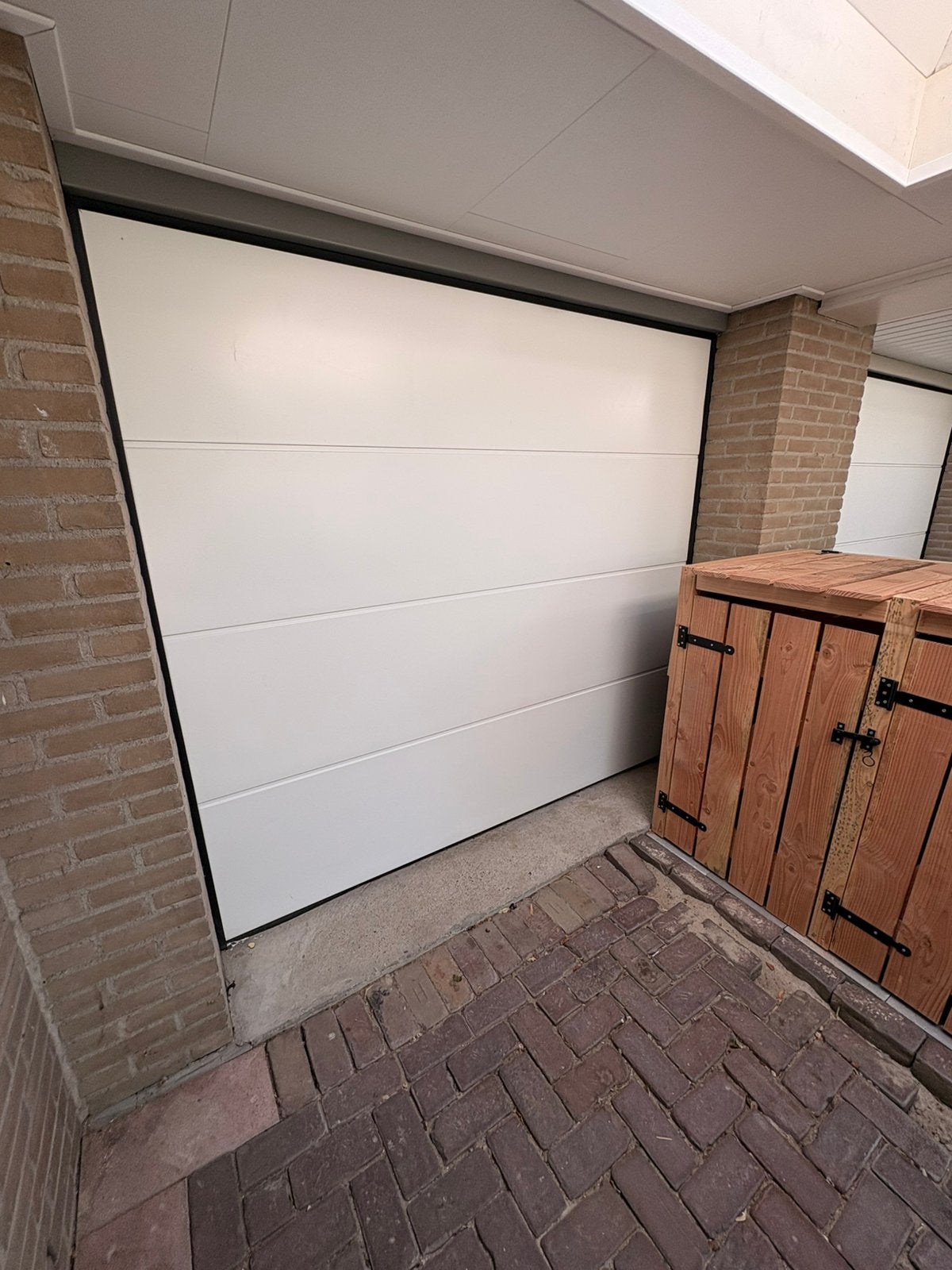 Elektrische garagedeur, Ophalen, Garagedeur, Zo goed als nieuw, 120 cm of meer