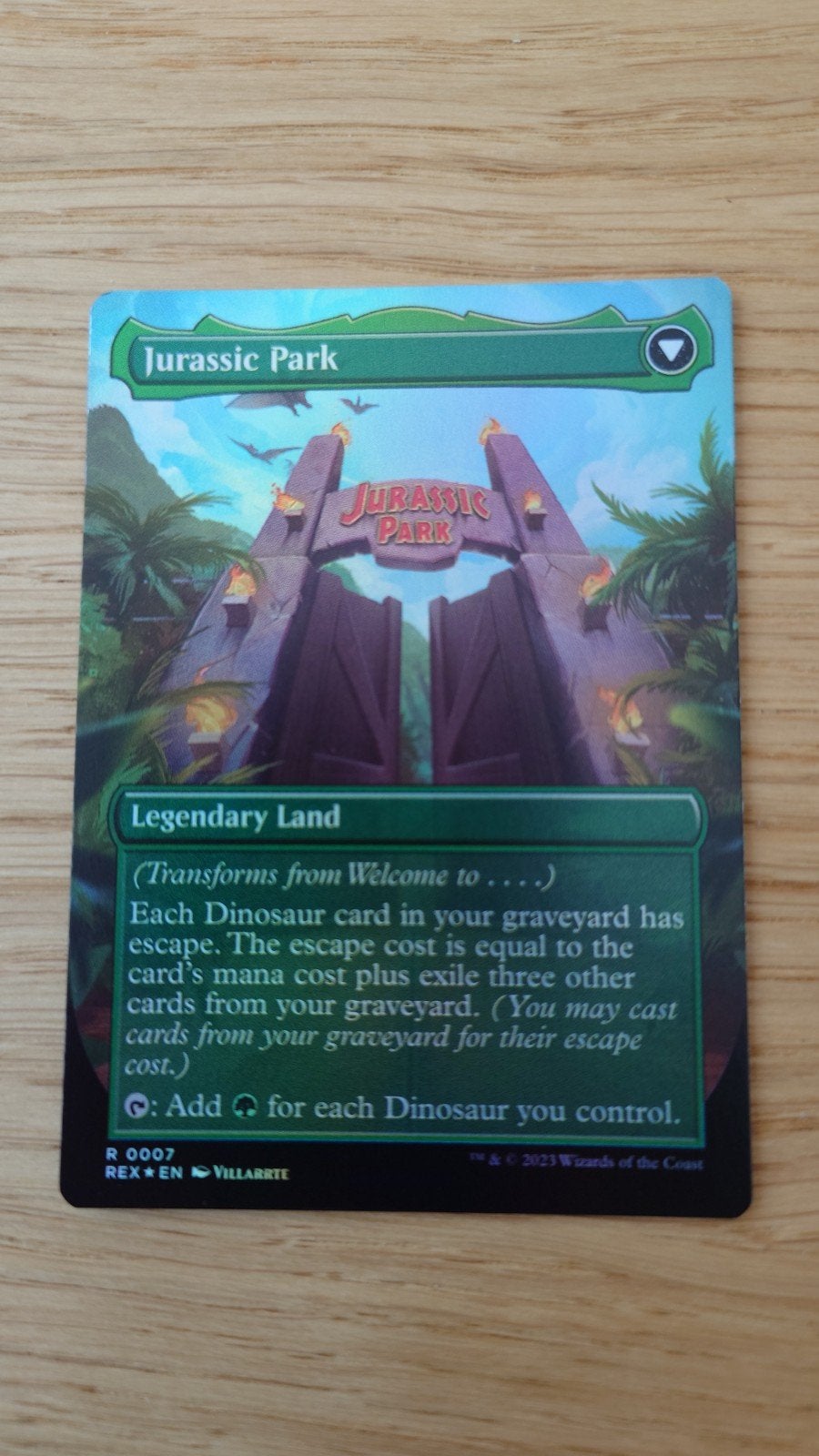 MTG 007 Welcome to... / Jurassic Park Foil, Ophalen of Verzenden, Nieuw, Foil