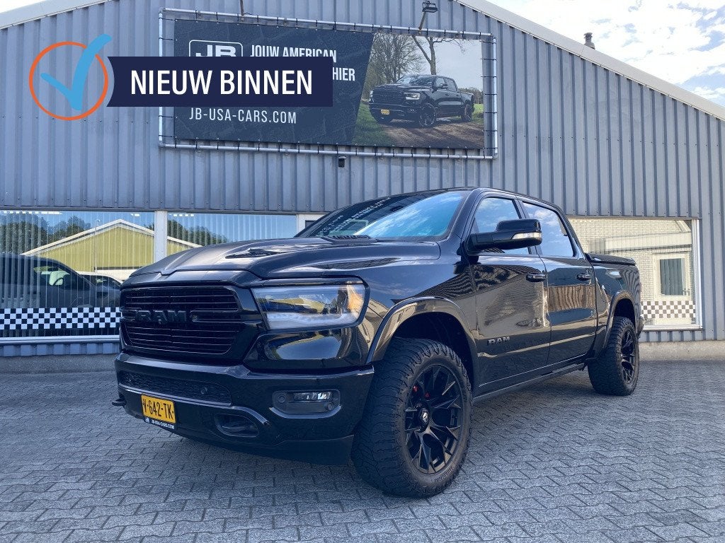 Dodge Ram Black Edition 360 Camera Pano-Dak Dikke Uitvoering, Auto's, Automaat, Gebruikt, Zwart, Origineel Nederlands