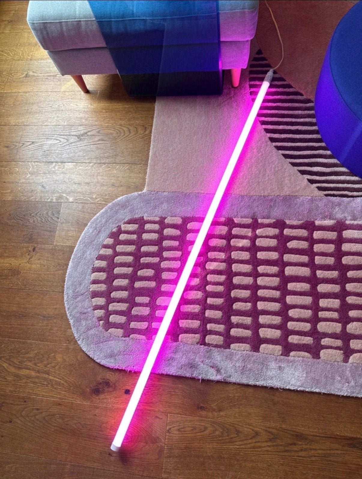 HAY Neon Tube LED TL Licht Roze, Ophalen, Overige merken, Kunststof, G13 (TL)