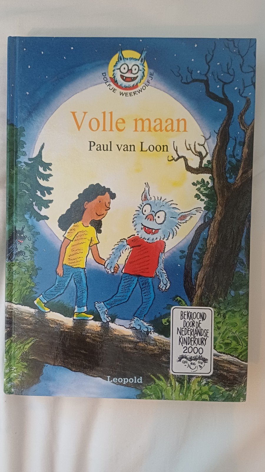 Dolfje Weerwolfje: Volle maan - Paul van Loon, Gelezen, Paul van Loon, Ophalen of Verzenden, Fictie