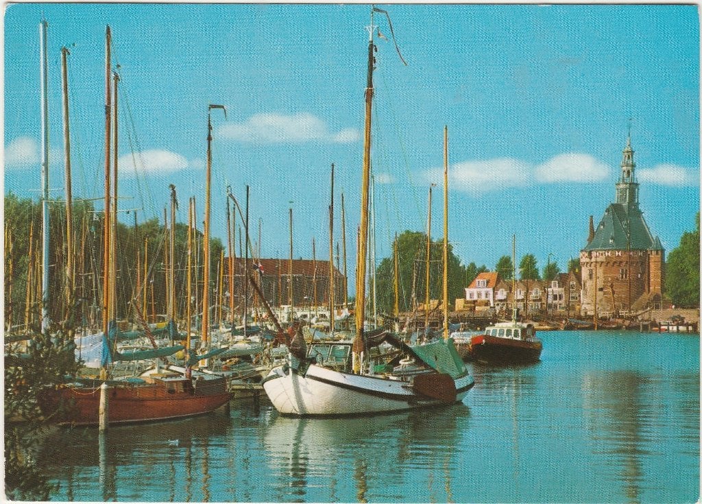 HOORN Jachthaven en Hoofdtoren, Verzenden, 1980 tot heden, Gelopen, Noord-Holland