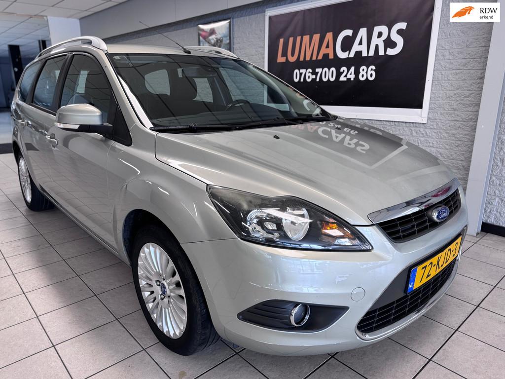Ford Focus Wagon 1.8 Limited|Cruise|Nieuwe APK|125pk|Carplay, Auto's, Ford, Bedrijf, Te koop, Focus, ABS, Airbags, Airconditioning