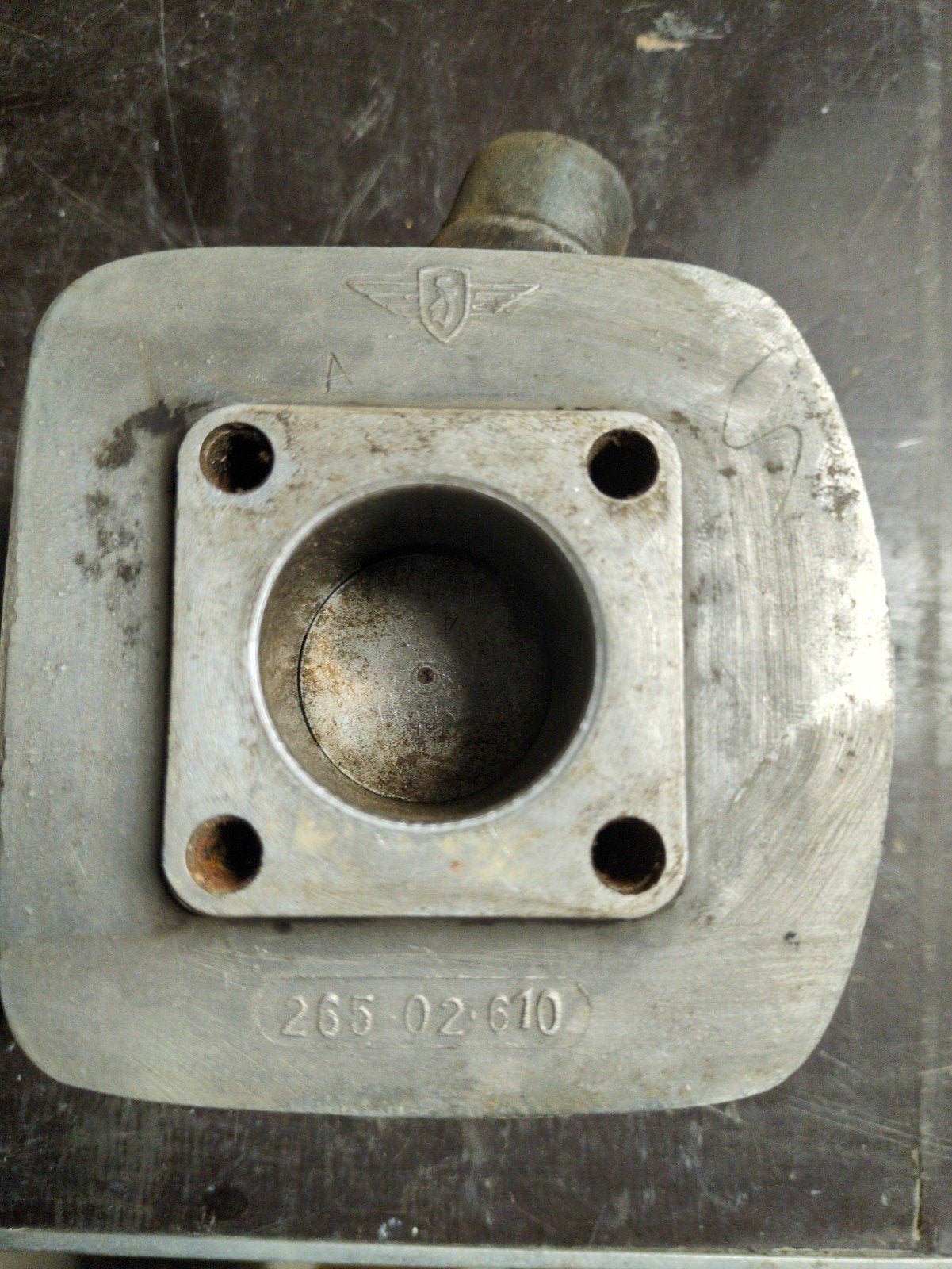 Zündapp 517 Cilinder geforceerde koeling, Ophalen of Verzenden, Gebruikt, Cilinder