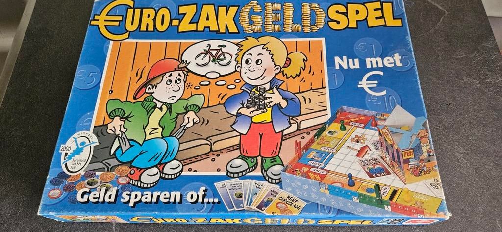 Euro zakgeld spel, Hobby en Vrije tijd, Ophalen of Verzenden, Gebruikt