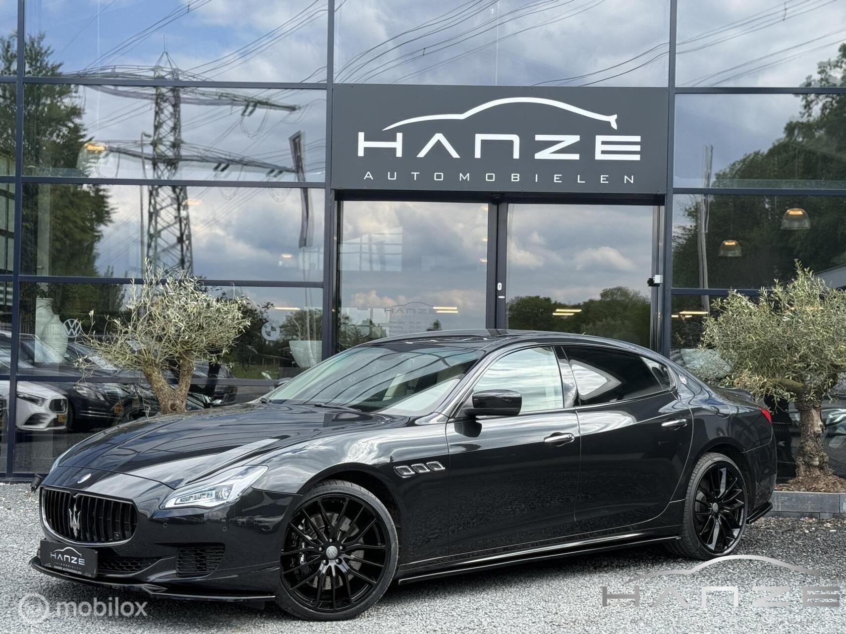 Maserati Quattroporte 3.8 GTS V8|Pano|Leer|Maxton|B&W|21"|, Auto's, Maserati, Automaat, Achterwielaandrijving, Gebruikt, Zwart
