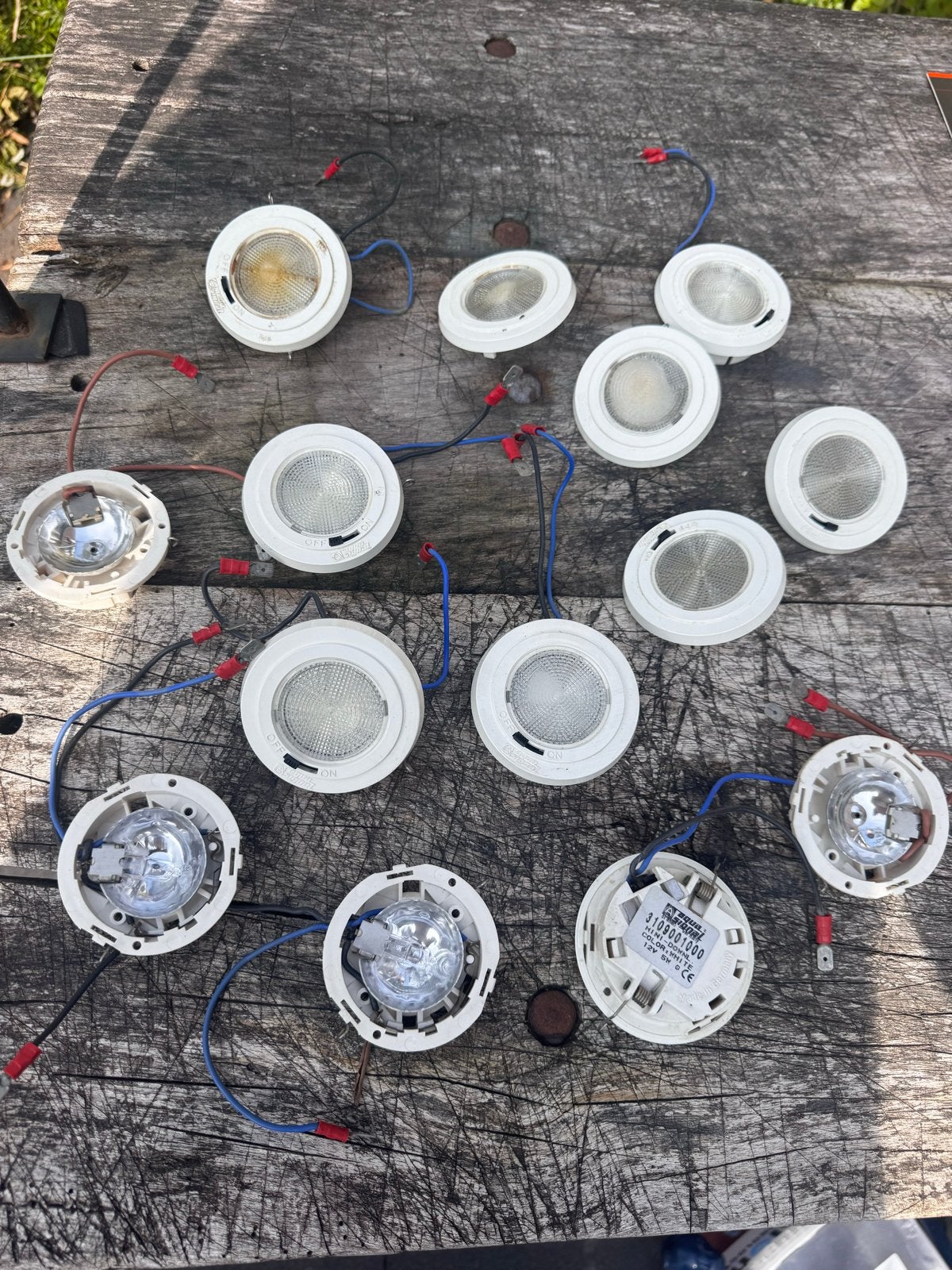 Binnenverlichting zeilboot - Aqua Signal Mini-Downl 12V 5W, Ophalen of Verzenden, Gebruikt, Binnenverlichting