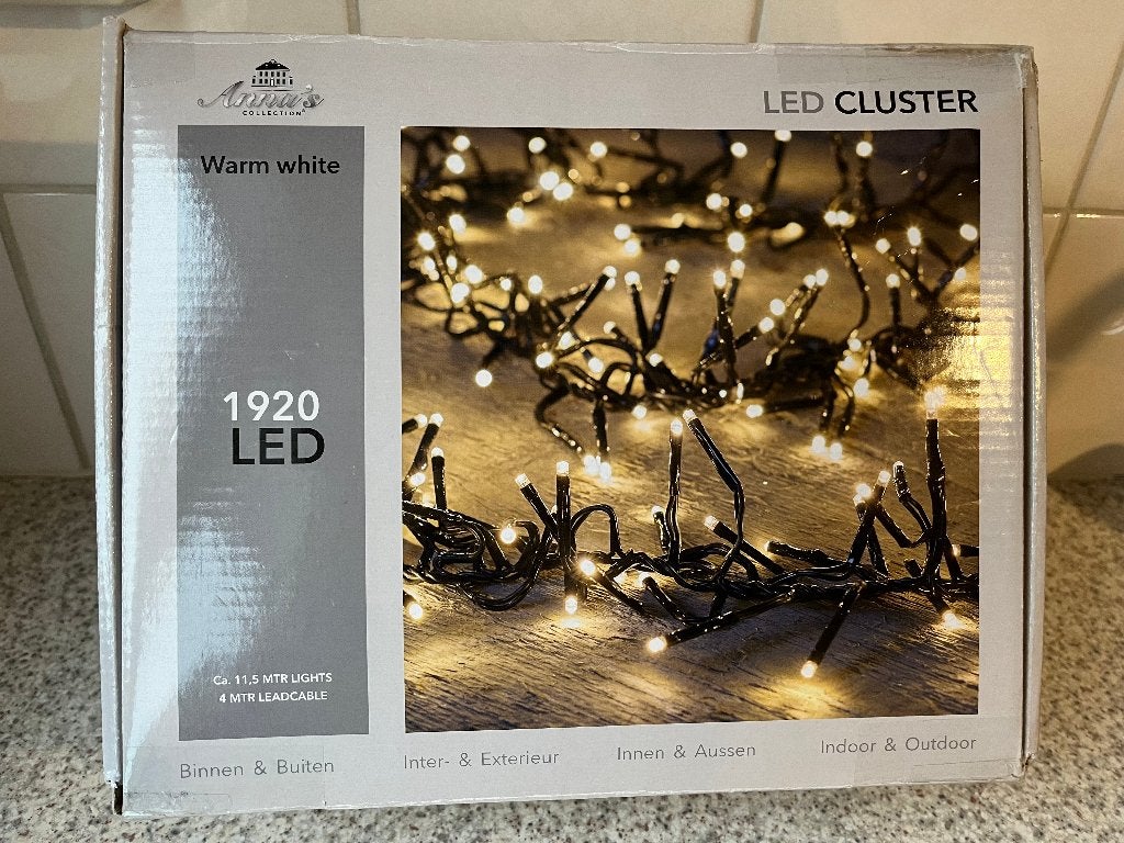 Kerstverlichting voor boom en verlichting voor decoraties, Ophalen, Zo goed als nieuw