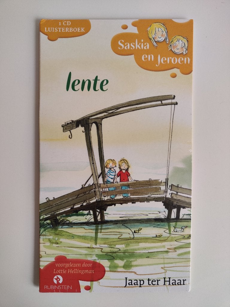 Jaap ter Haar - Saskia en Jeroen, in de lente (Luisterboek), Boeken, Luisterboeken, Kind, Cd, Ophalen of Verzenden, Jaap ter Haar