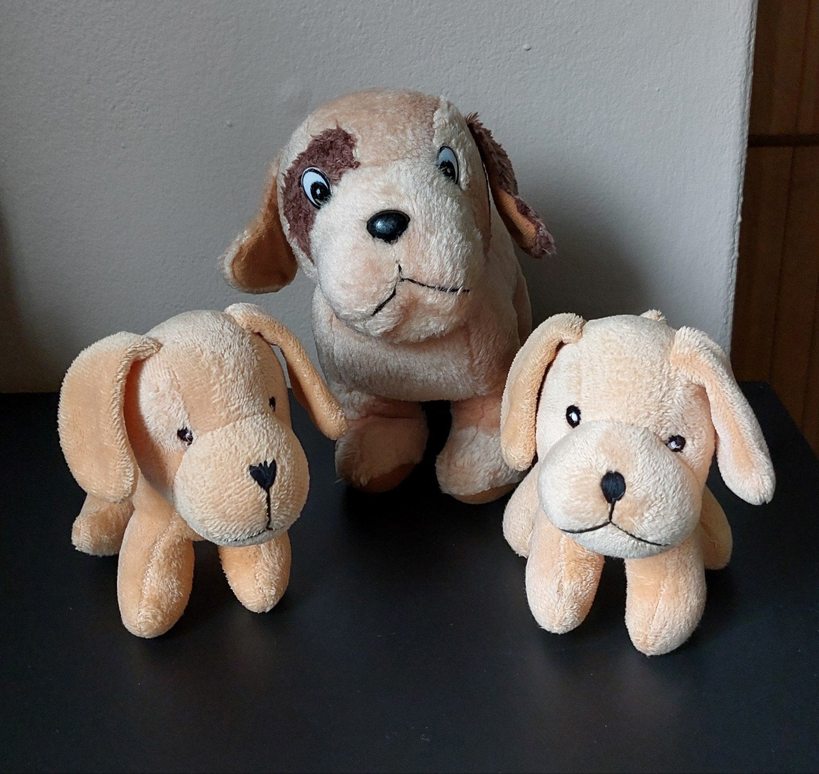 Set van 3 schattige hondenknuffels, Ophalen, Hond, Zo goed als nieuw, Middelgroot (20 tot 80 cm)