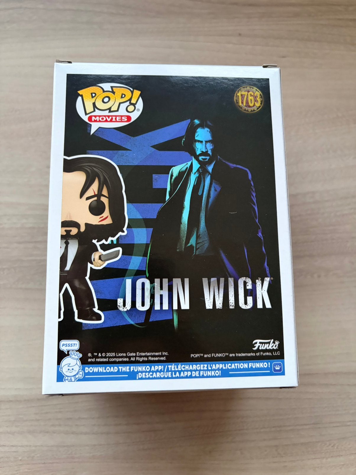 Funko Pop! Movies John Wick #1763 Vinyl Figure 2025, Funko Europe, Ophalen of Verzenden, Zo goed als nieuw, 4th floor, 1 Queen Caroline St, London W6 9YN, Verenigd Koninkrijk