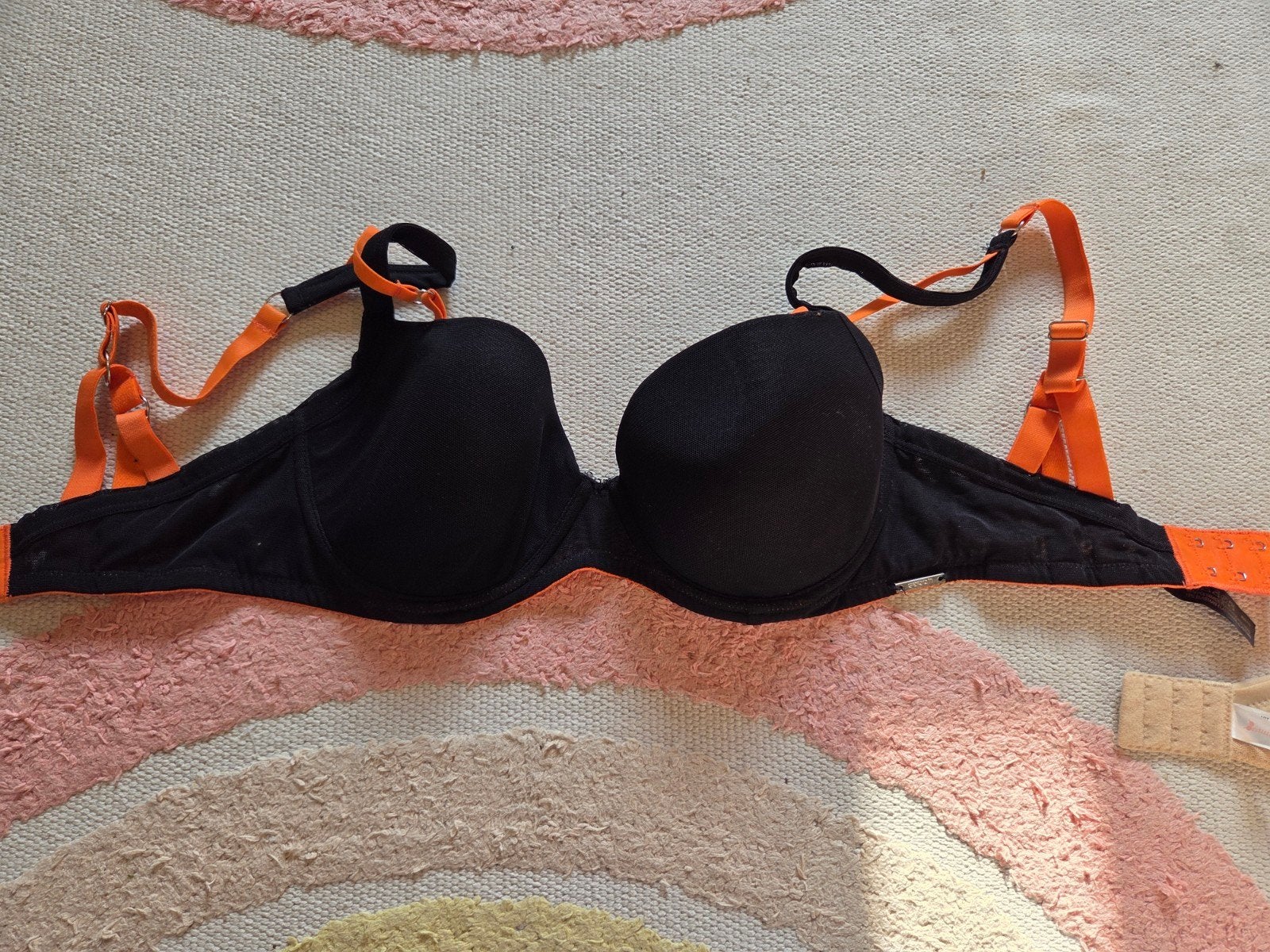 Sapph beha maat 70e oranje zwart, Kleding | Dames, Ondergoed en Lingerie, Sapph, Ophalen of Verzenden, Zwart, BH