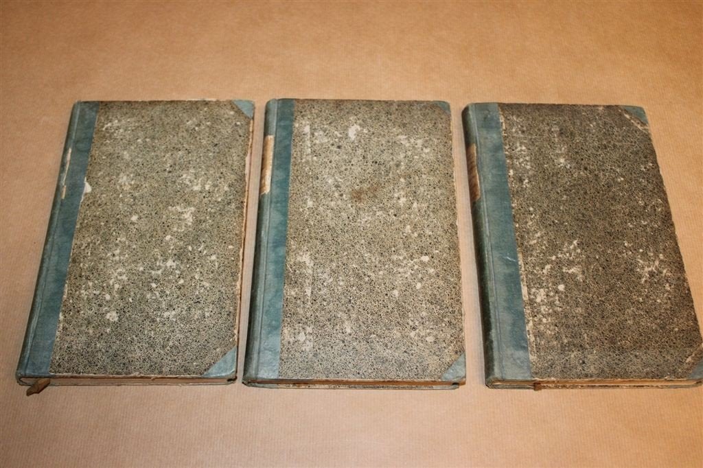 Zonderlinge Lotgevallen — Charles OMalley 3 Delen 1845, Ophalen of Verzenden