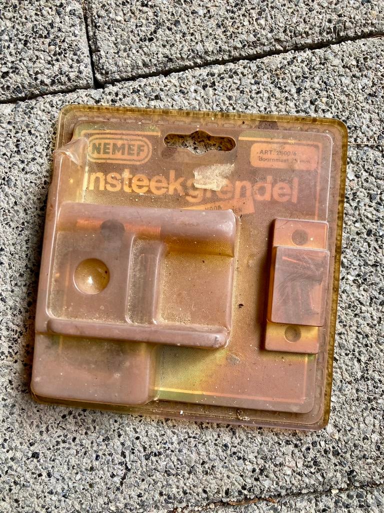 Te koop: nieuwe Nemef insteekgrendel 2600/4-25 mm, Ophalen of Verzenden, Nieuw