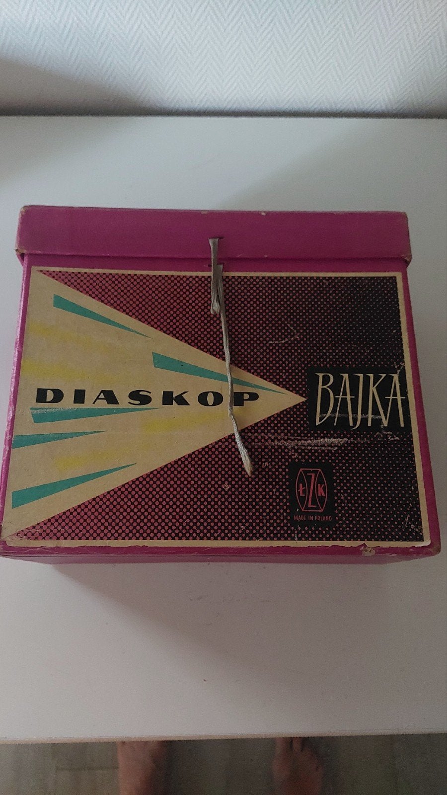 Vintage Bajka Diaskop Diascoop met filmpjes, Ophalen of Verzenden, Gebruikt, Met scherm