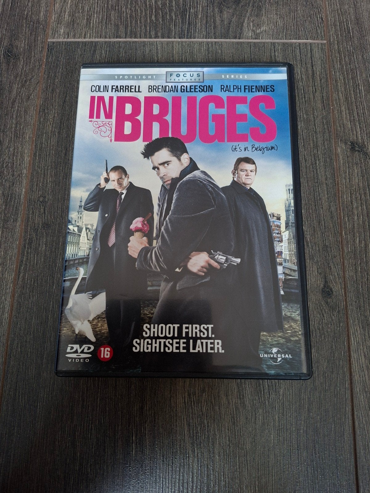 In Bruges (Colin Farrell, Brendan Gleeson), Vanaf 16 jaar, Breedbeeld, Nederlands, Ophalen of Verzenden