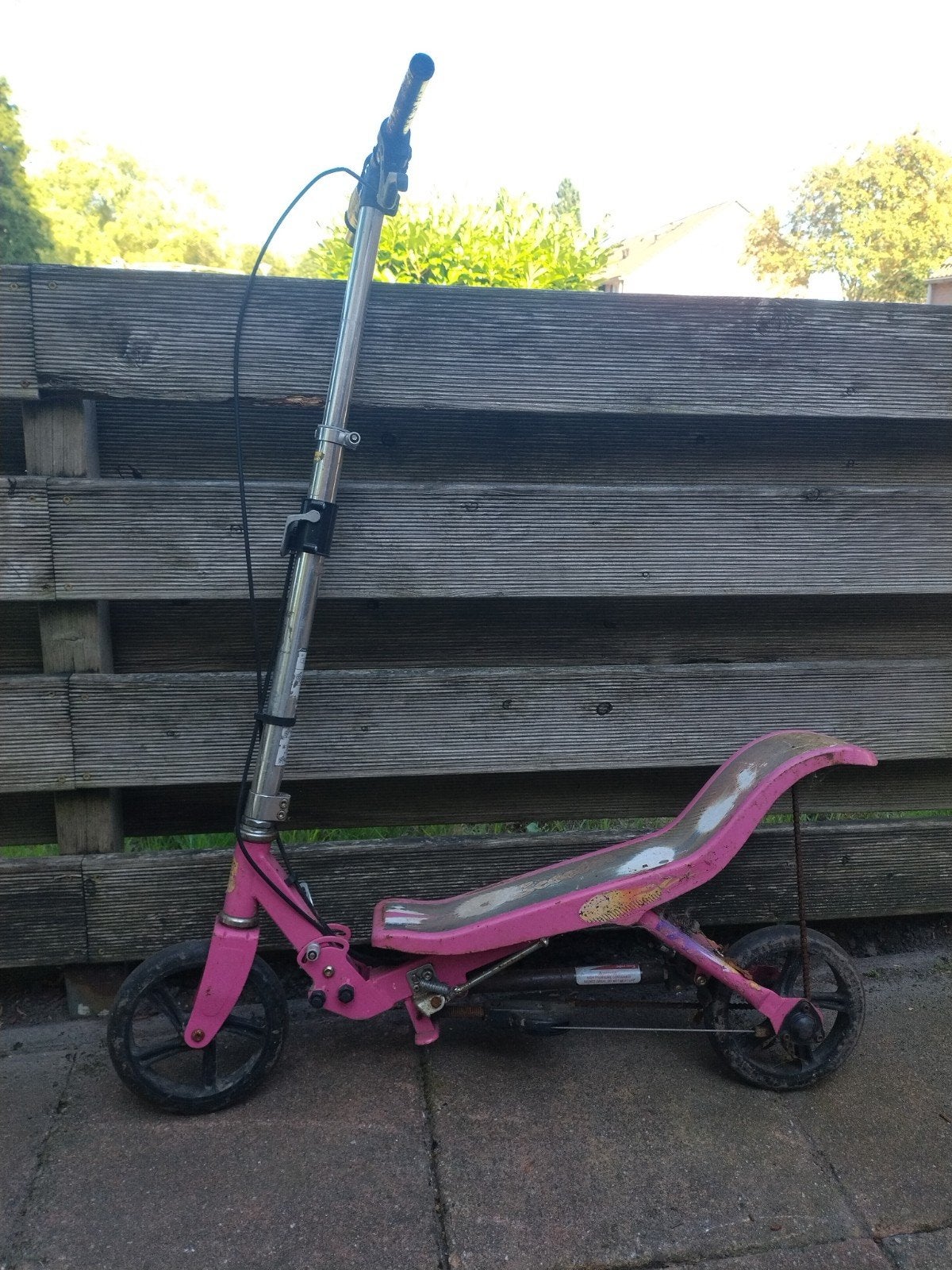 space scooter, Ophalen, Gebruikt
