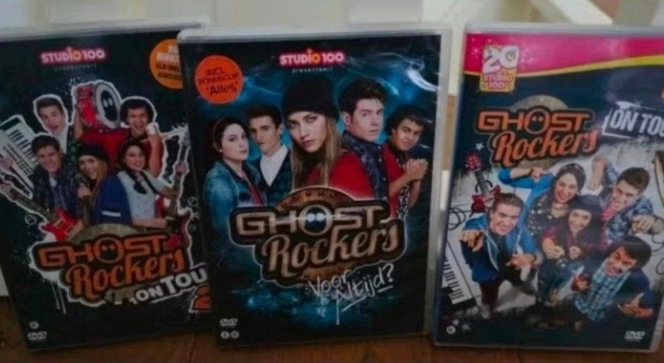 Ghost Rockers- 3x dvds- Studio100- Marie- krasvrij!, Cd's en Dvd's, Alle leeftijden, Ophalen, Zo goed als nieuw, Overige genres