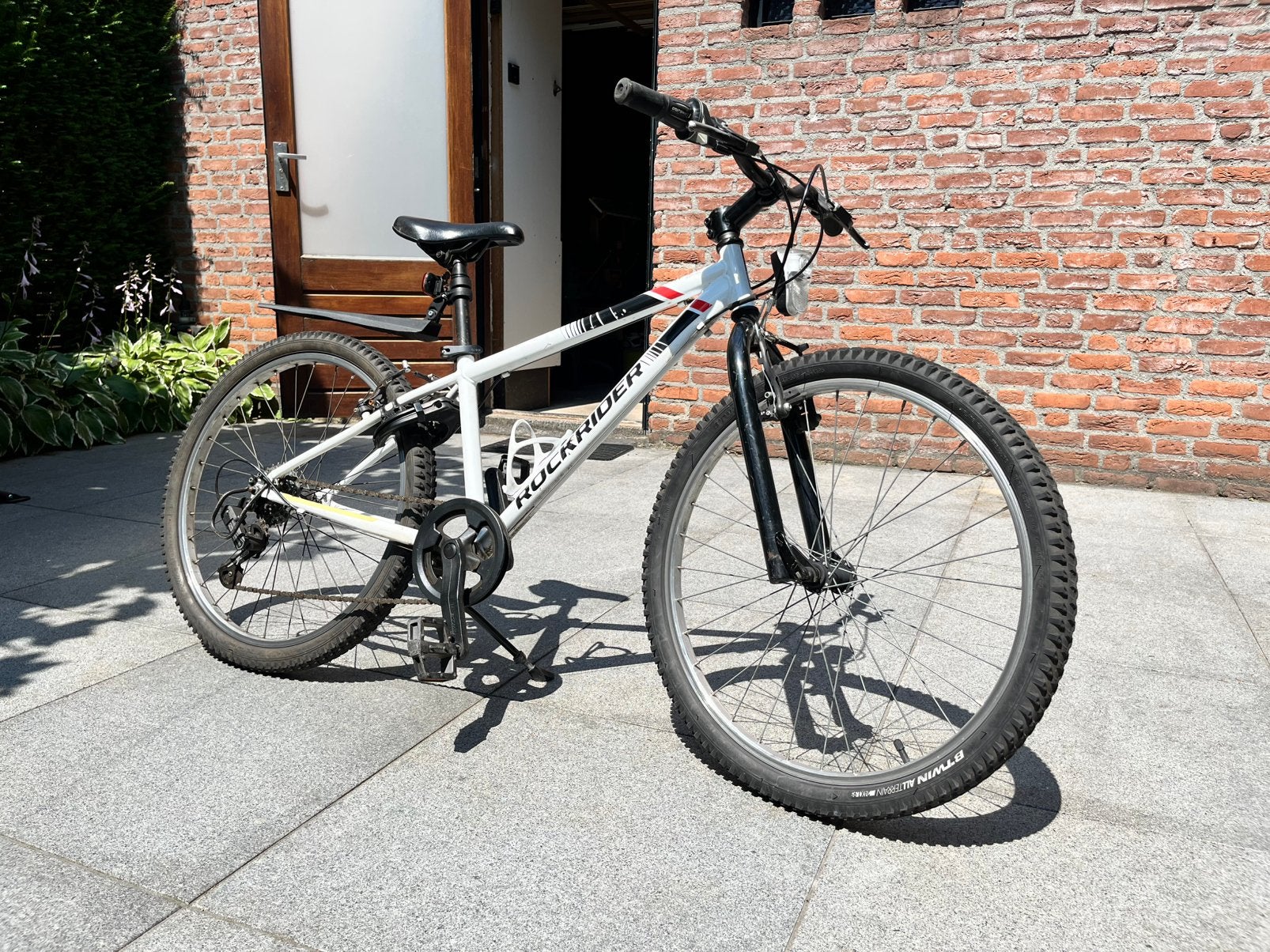 Rockrider ST100 24inch in zeer goede staat, Ophalen, 24 inch, Velgrem, Versnellingen