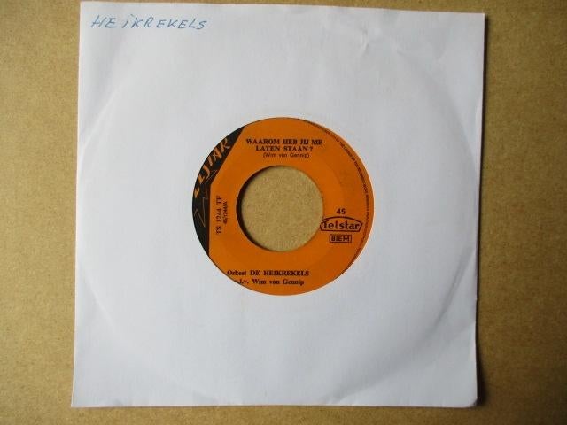 s0297 heikrekels - waarom heb jij me laten staan, Cd's en Dvd's, Vinyl Singles, Ophalen, Gebruikt, Overige genres