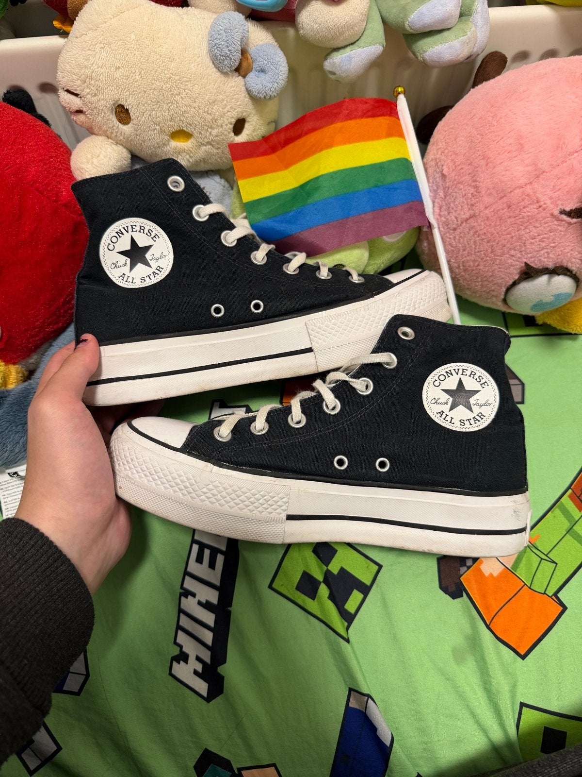 Converse All Star High Top Sneakers Zwart - Maat 39, Kleding | Dames, Schoenen, Zwart, Ophalen of Verzenden, Sneakers of Gympen