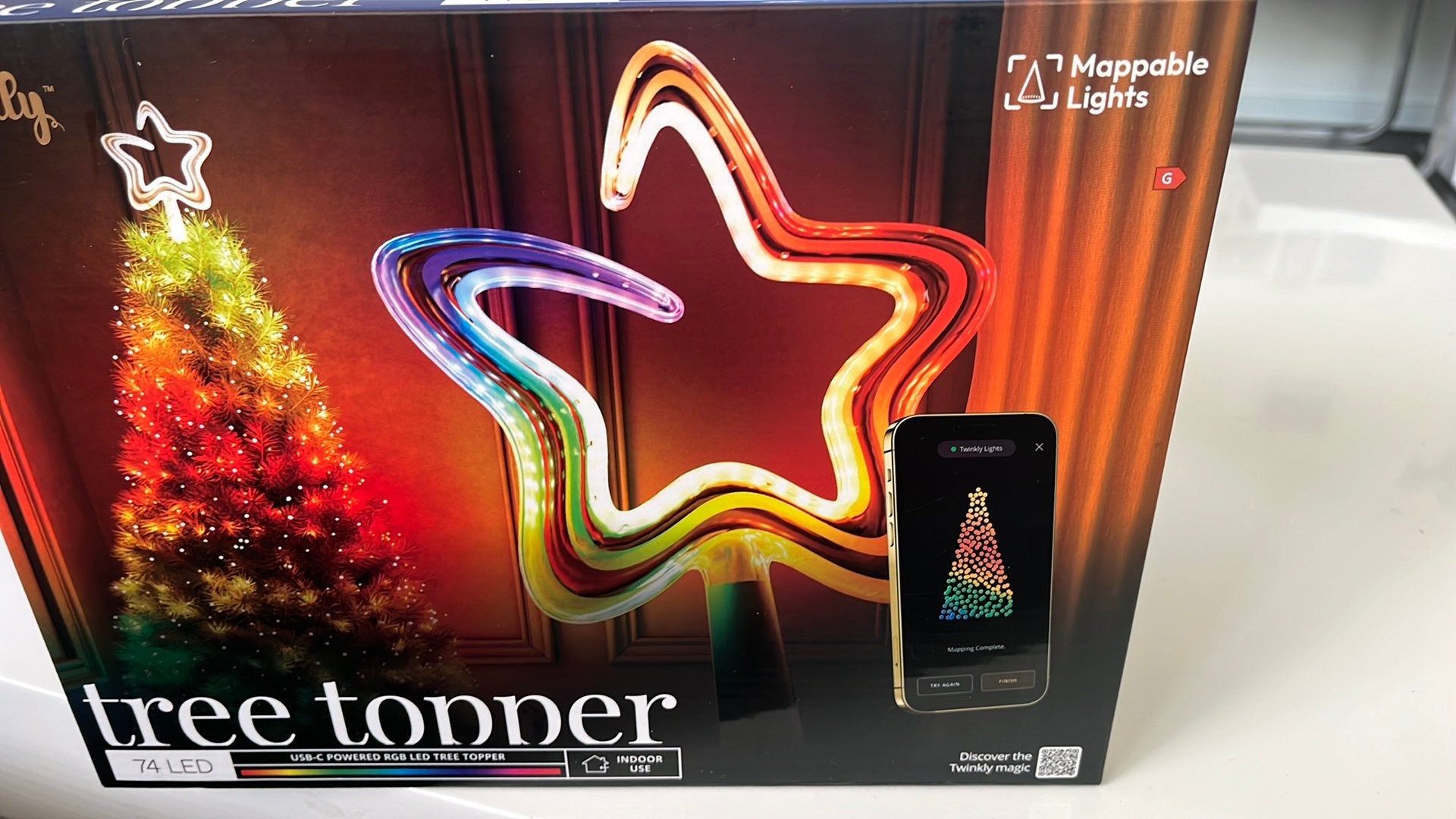 Twinkly three topper, Diversen, Kerst, Ophalen of Verzenden