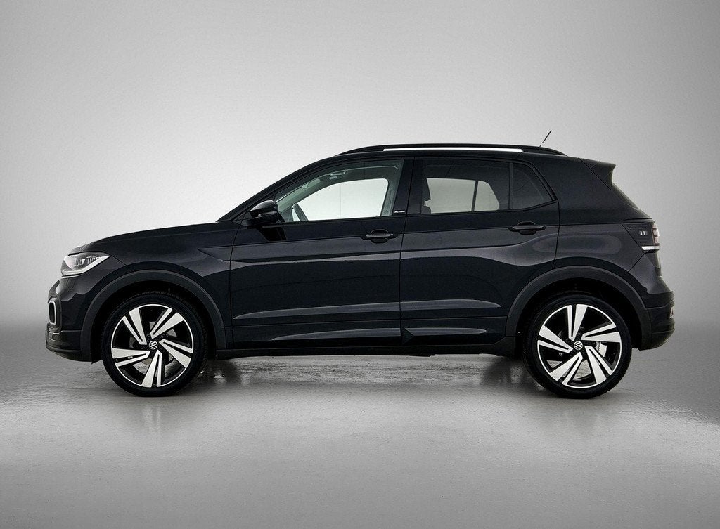 Volkswagen T-Cross 1.0 TSI R-Line | 115 PK | Automaat | Digi, Auto's, Volkswagen, 12 maanden, T-Cross, Gebruikt, Zwart