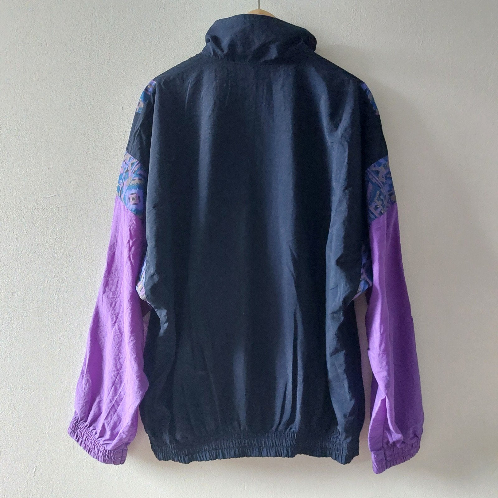 Vintage 80s/90s Fong Leng oversized sportswear jacket M, Fong Leng, Ophalen of Verzenden, Gedragen, Maat 38/40 (M)