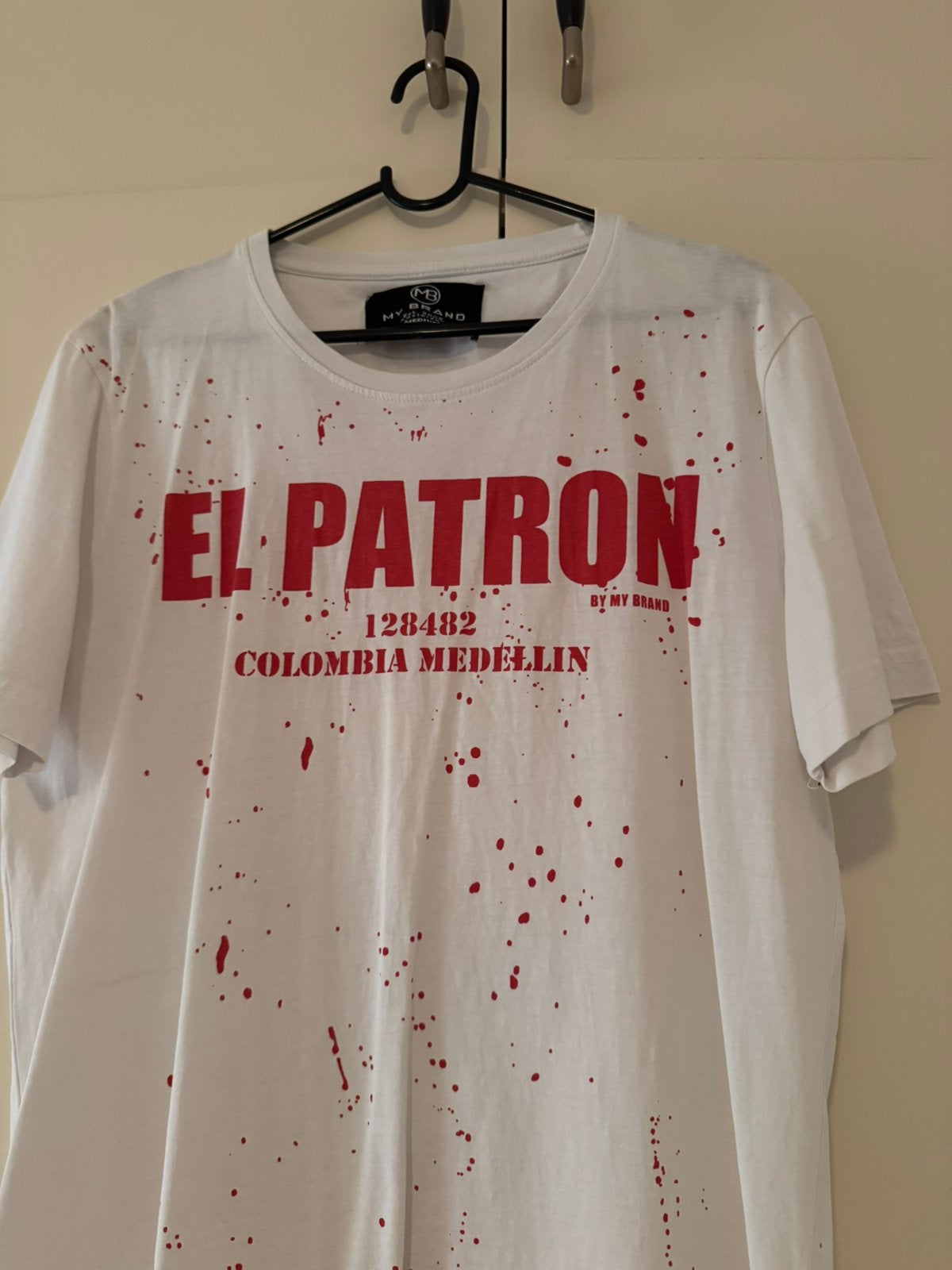 MY BRAND Heren T-shirt, Ophalen of Verzenden, Zo goed als nieuw, Zwart