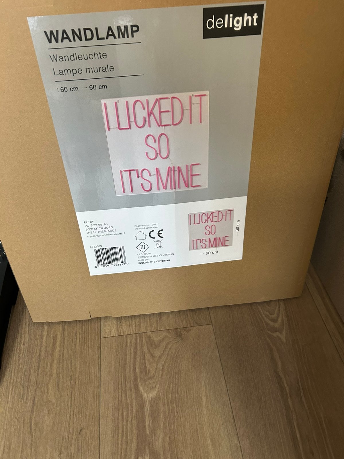 Leuke neonlamp, Ophalen, Nieuw, Meerkleurig