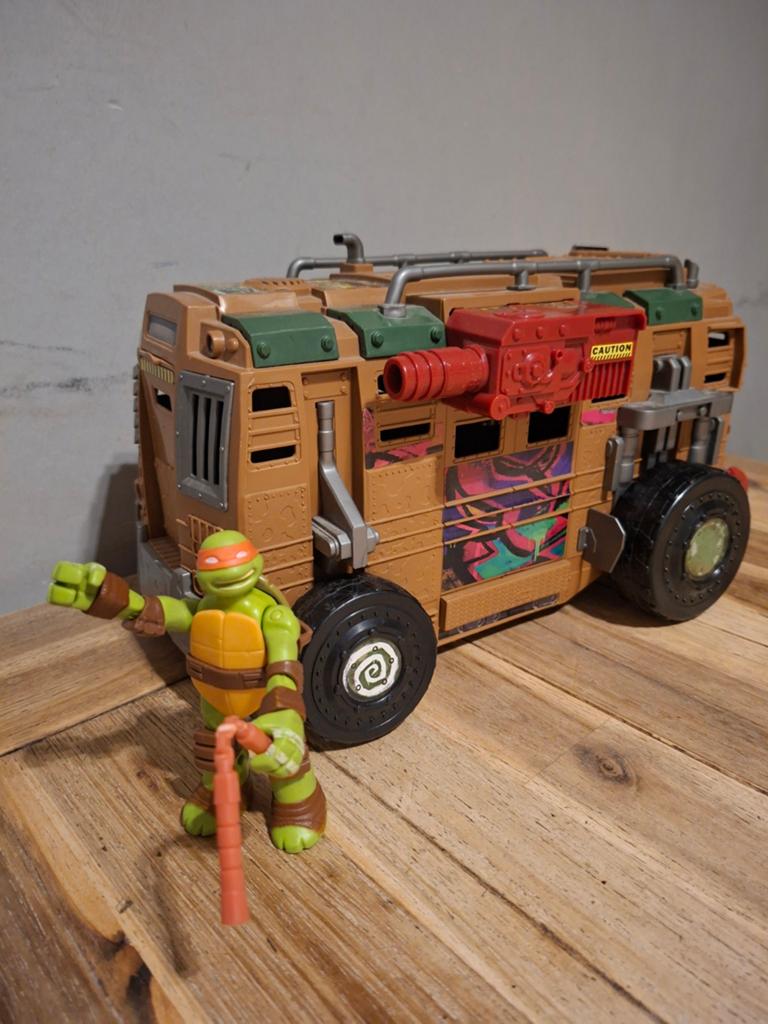 Tmnt shellraiser + Micaelangelo minifiguur met nunchuck, Ophalen of Verzenden