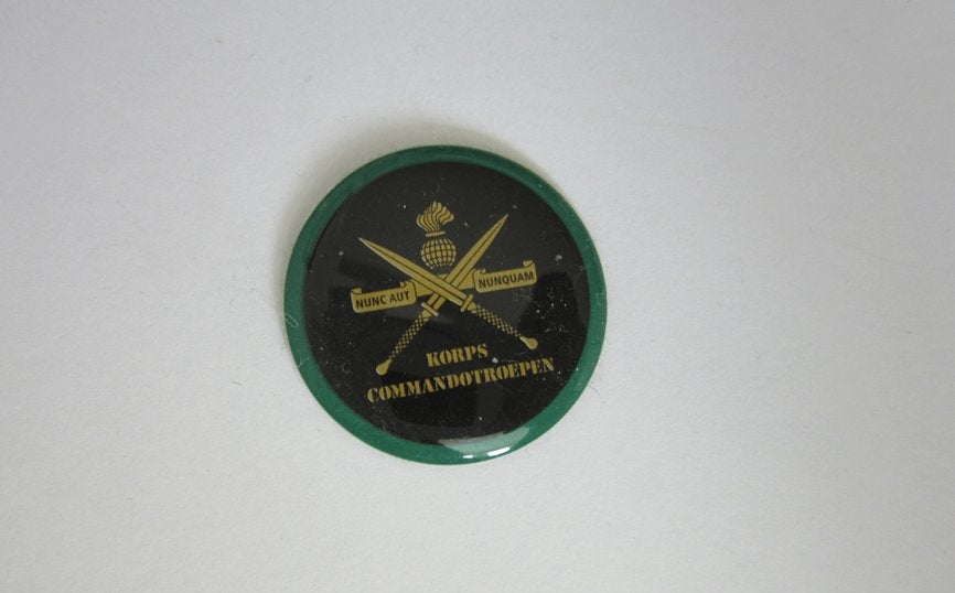 Korps Commando Troepen stickertje, Verzenden, Landmacht, Nederland, Overige typen