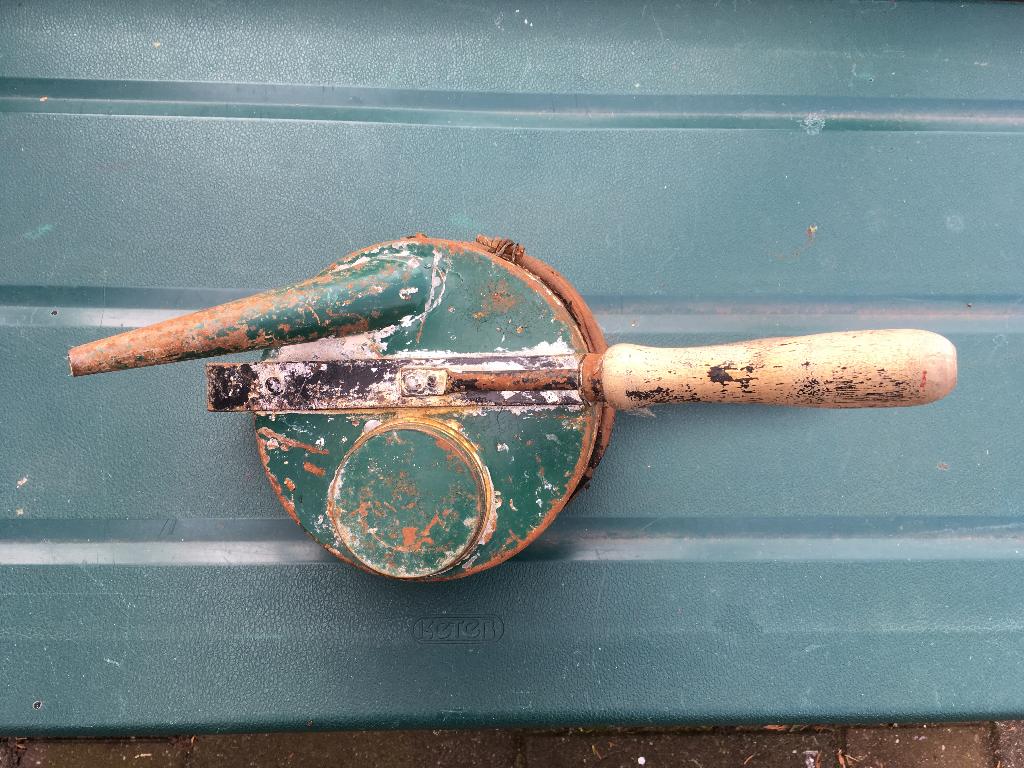 antieke gifspuit gereedschap, Antiek en Kunst, Ophalen of Verzenden