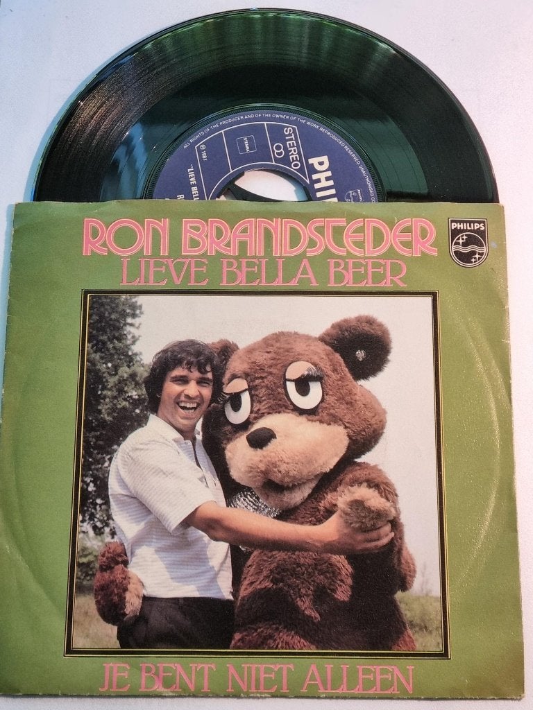 single Ron Brandsteder LIEVE BELLA BEER mooie plaat uit '81, 7 inch, Single, Ophalen of Verzenden, Nederlandstalig