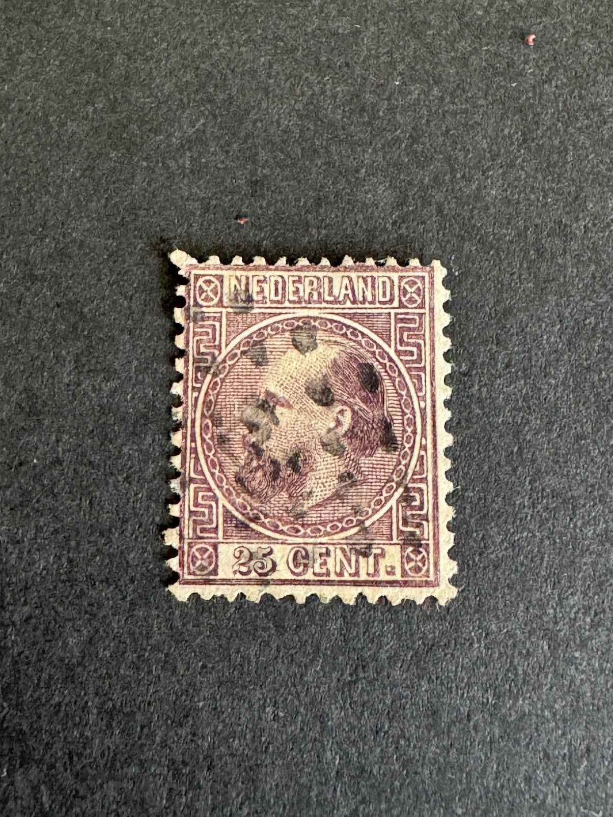 1867 Koning Willem III NVPH nr 11 gestempeld, Postzegels en Munten, Verzenden, T/m 1940, Gestempeld