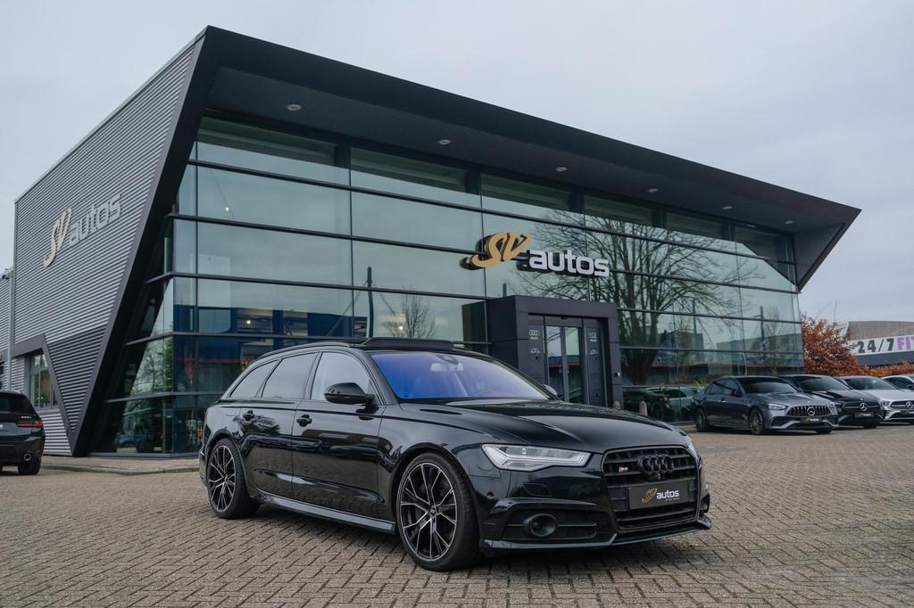 Audi S6 Avant 4.0 TFSI V8 450pk Panoramadak Supersportstoele, Auto's, Automaat, Stof, Gebruikt, 1960 kg