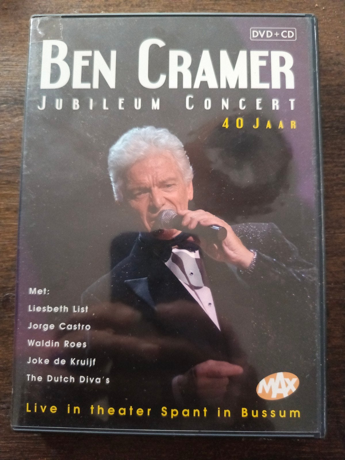 Ben Cramer Jubileum Concert 40 Jaar DVD + CD, Gebruikt, Alle leeftijden, Nederlands, Inclusief DVD