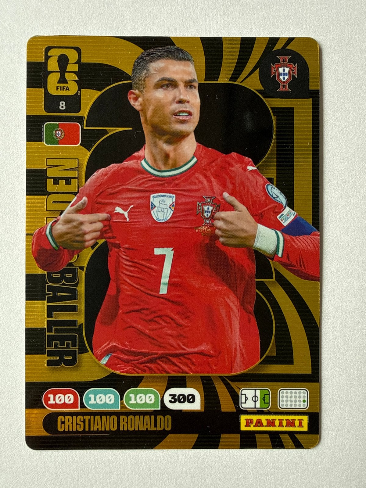Panini FIFA World Cup 2026 Adrenalyn XL Cristiano Ronaldo, Ophalen of Verzenden, Zo goed als nieuw, Buitenlandse clubs, Spelerskaart