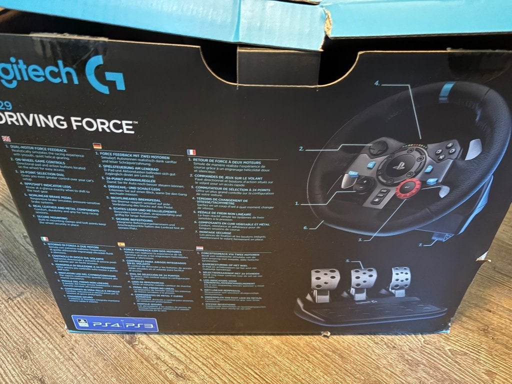 Driving Force racestuur, Ophalen of Verzenden, Zo goed als nieuw, Stuur of Pedalen, PlayStation 4