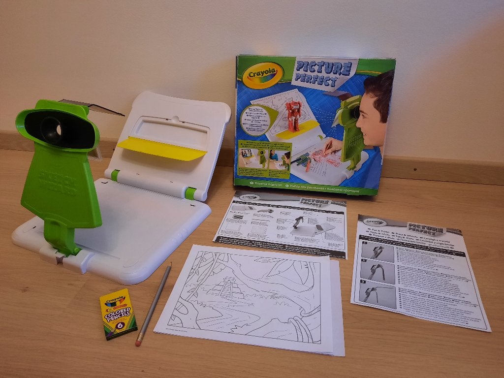 Knutselen / tekenen: Crayola Picture perfect, Ophalen of Verzenden, Zo goed als nieuw, Overige typen, Overige merken